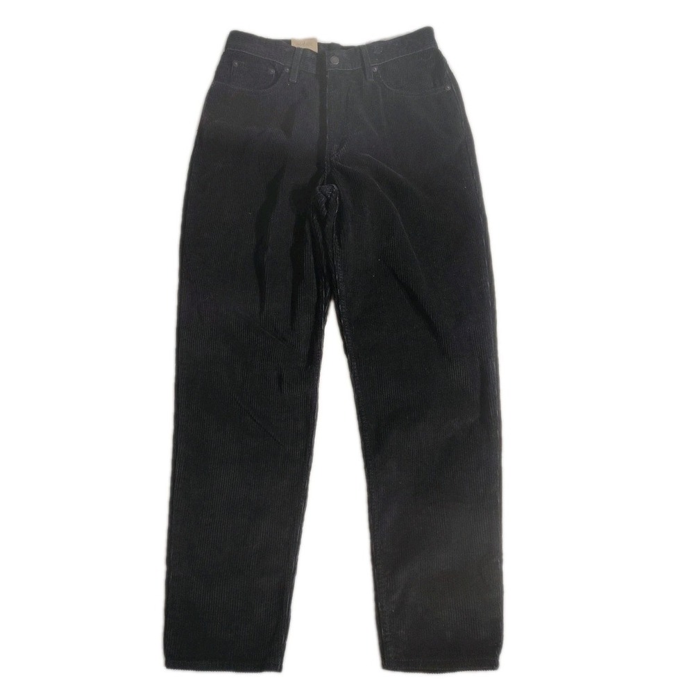 LEVI'S Women's Corduroy Pants High Waisted Mom Jeans Maroon Size 32x30